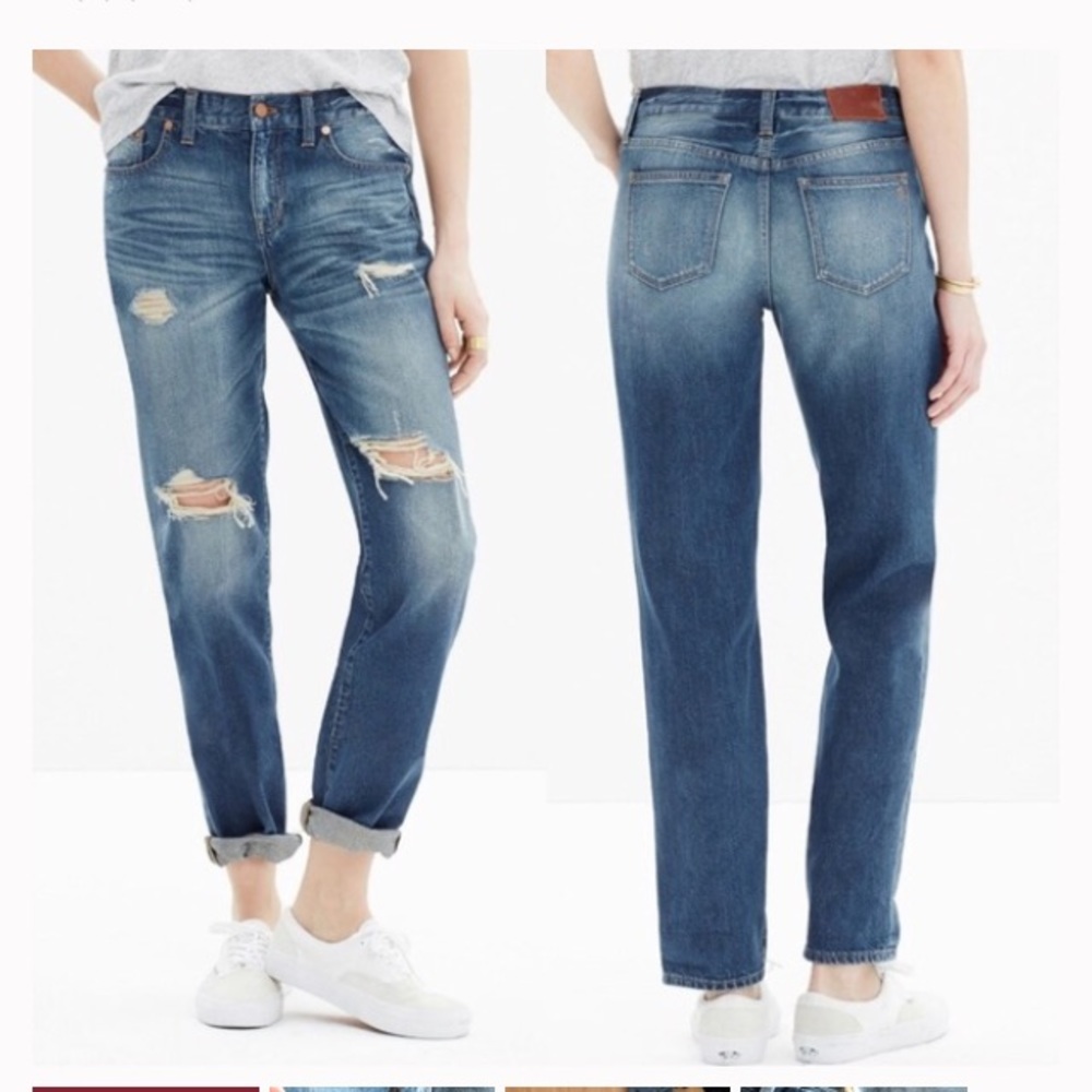 Madewell Destroyed Boyjean